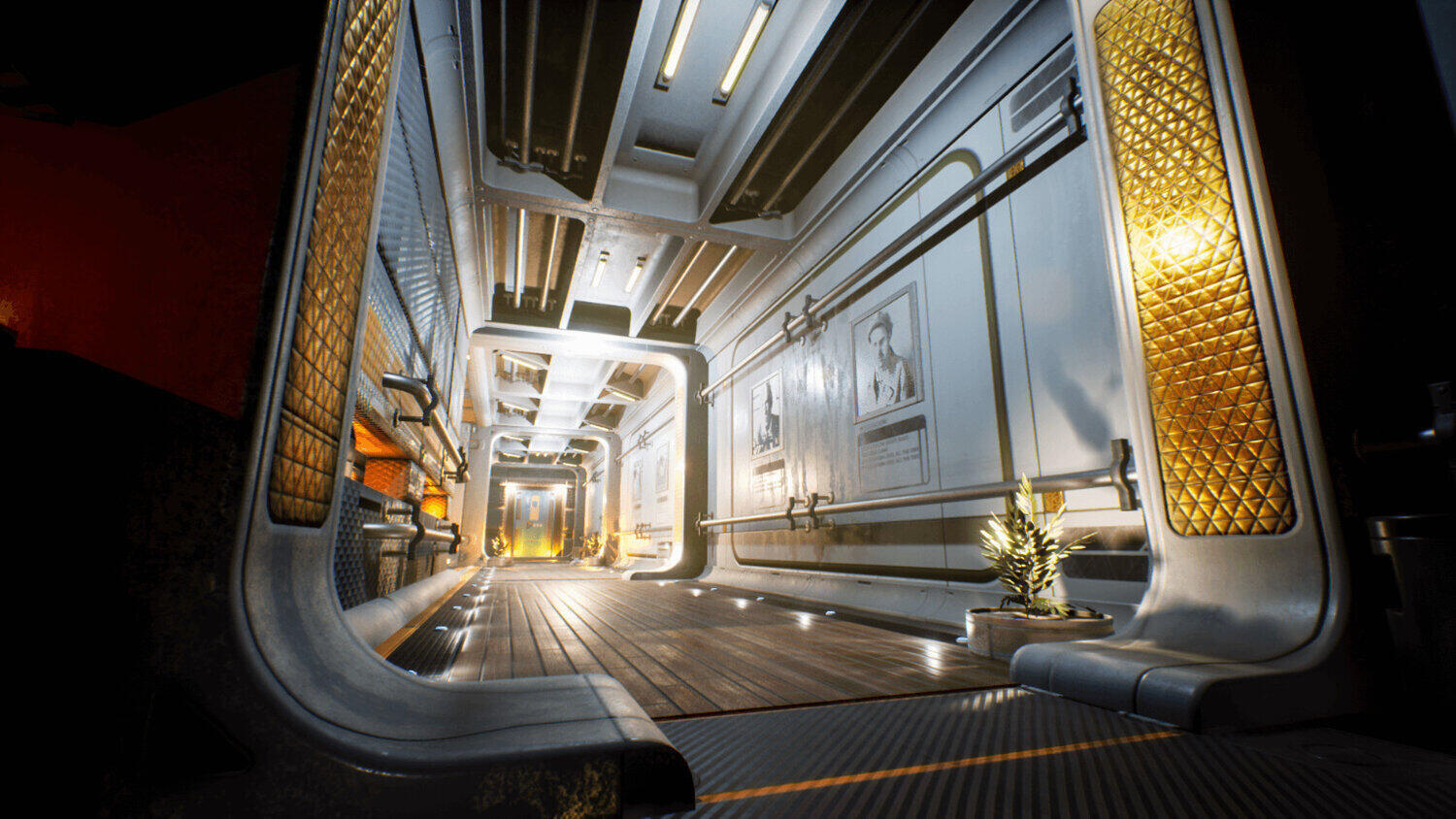 Space Station Set at L.A. Castle Studios